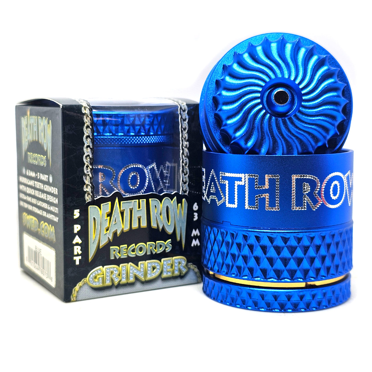 Death Row Records - Hurricane Grinder 63mm 5-Part
