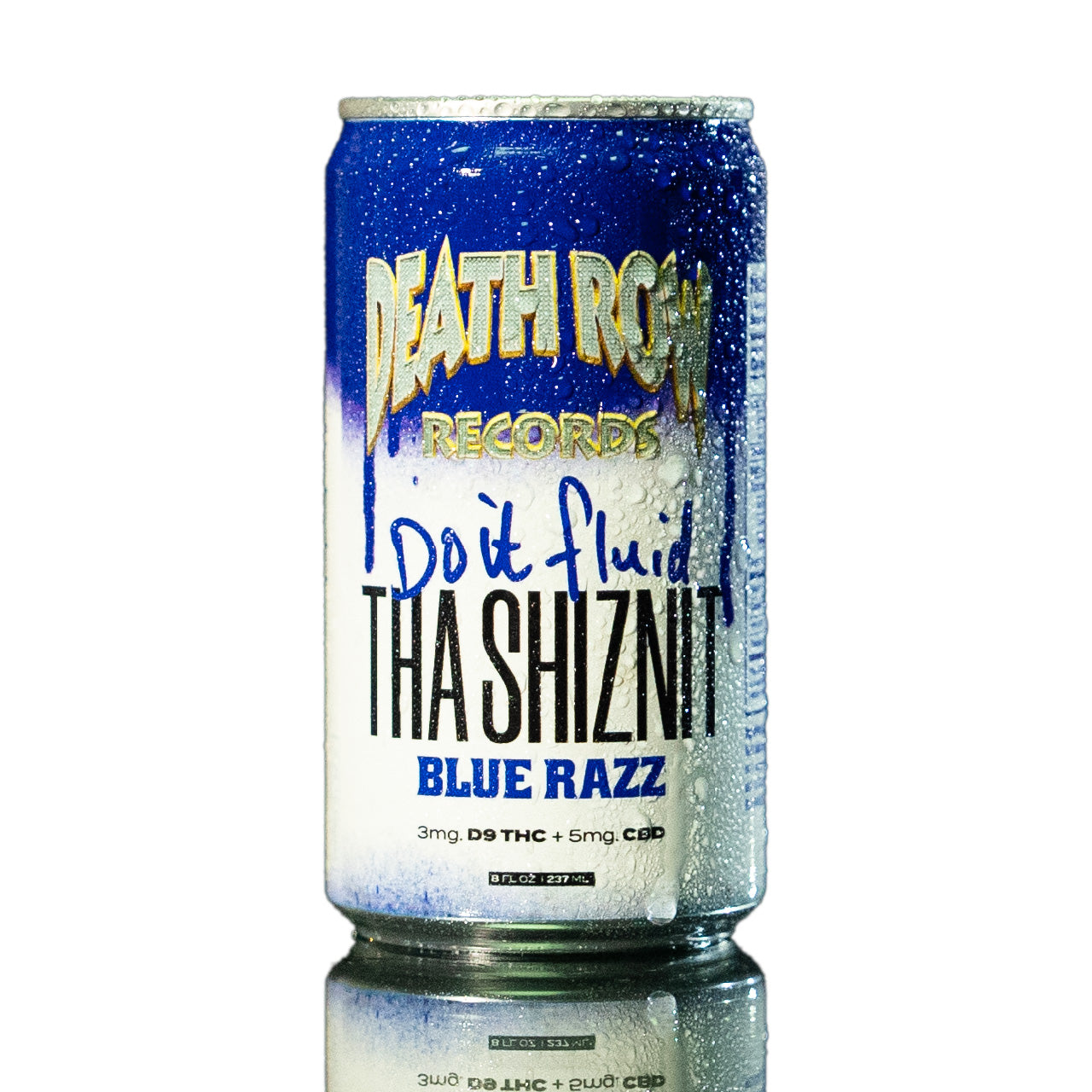 Death Row Records - Do it Fluid - Low Dose 3mg THC + 5mg CBD - 8oz Beverage - SWED