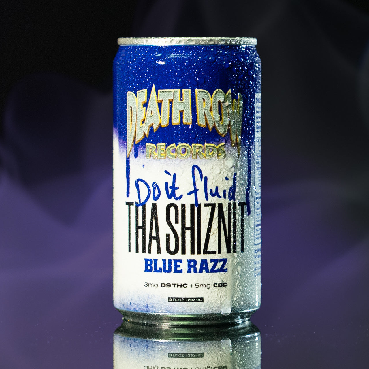 Death Row Records - Do it Fluid - Low Dose 3mg THC + 5mg CBD - 8oz Beverage - SWED