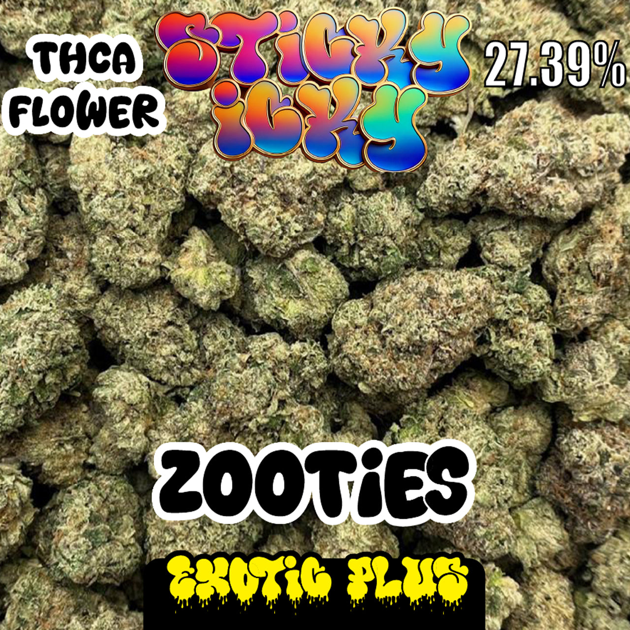 Sticky Icky - THCA Exotic Plus Flower 3.5g