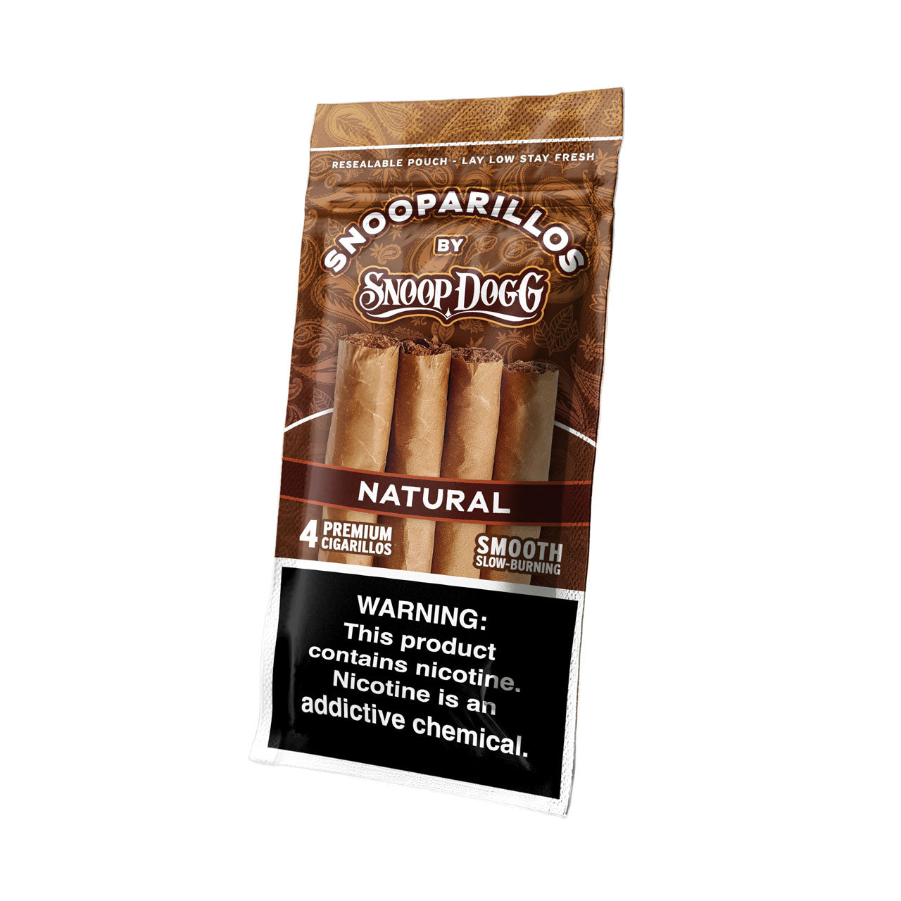 Snooparillos - Slow Burning Cigarillos (4pk) - Display of 15 - SWED