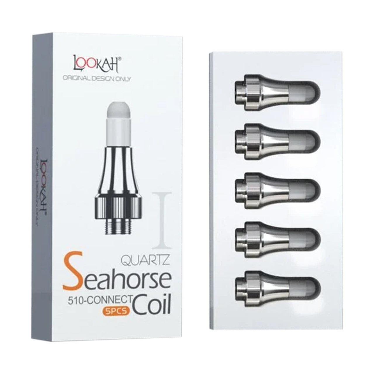 Seahorse Replacement Touch Coils - Pack of 5: Reliable Performance and Long-lasting Vaping Convenience.