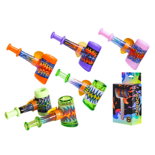 Cheech Glass - Tall n Mighty Hammer Hand Pipe