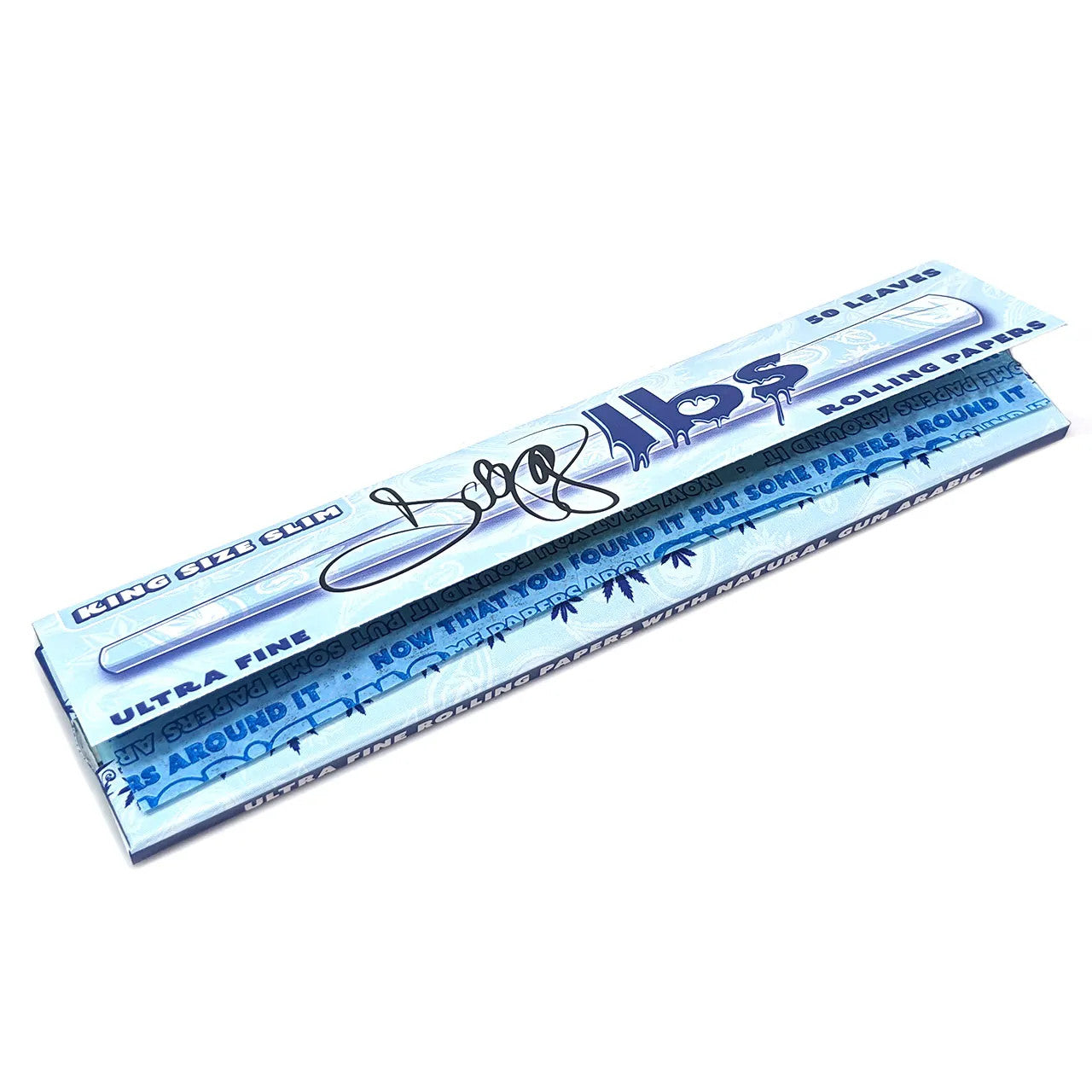 Dogg lbs - Blue Paisley Rolling Papers - King Size Slim - 50ct Single