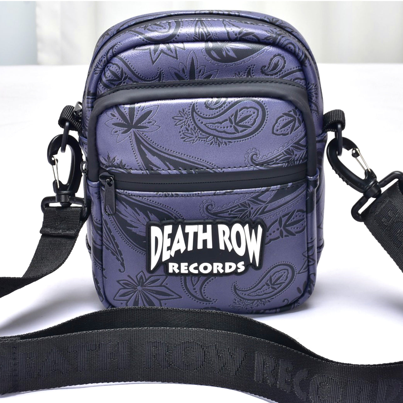 Death Row Records - Tha Essentials - Smell-Proof Crossbody Bag - Midnight
