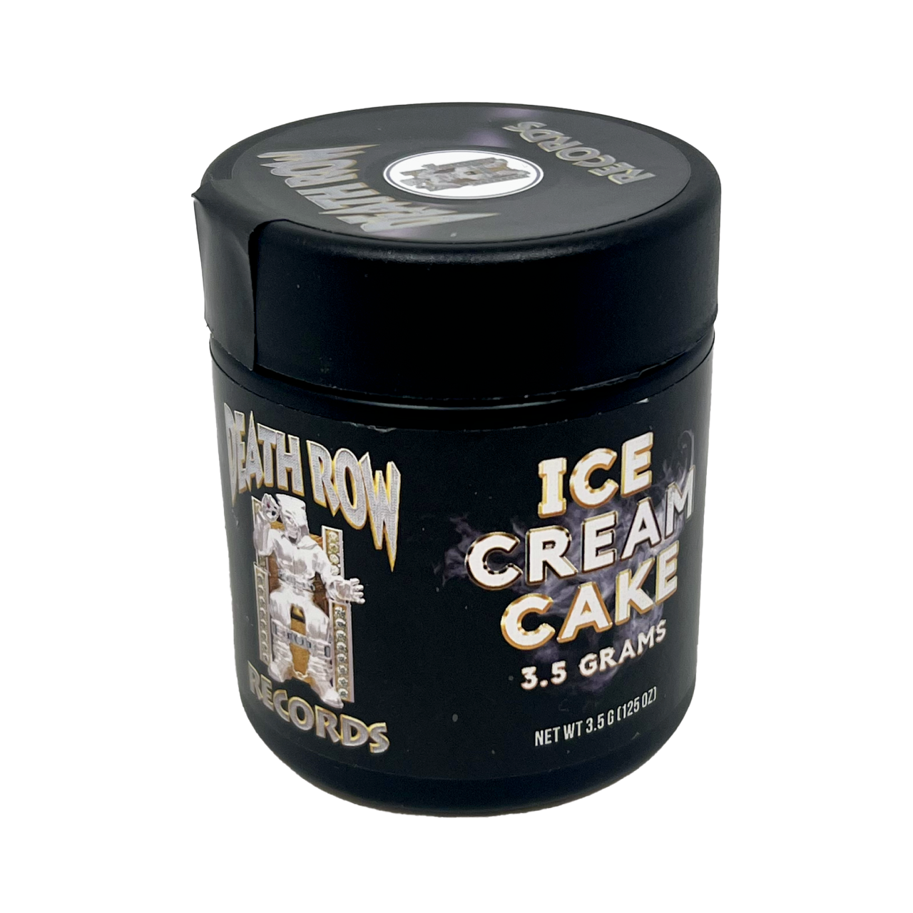 Death Row Records - THCA Flower - Ice Cream Cake - 3.5g Jar - Indica-Dominant