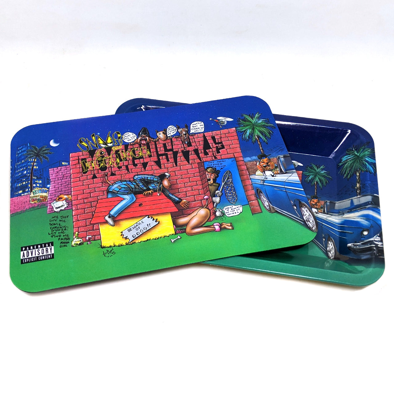 Death Row Records - Mini Rolling Tray with Magnetic Lid