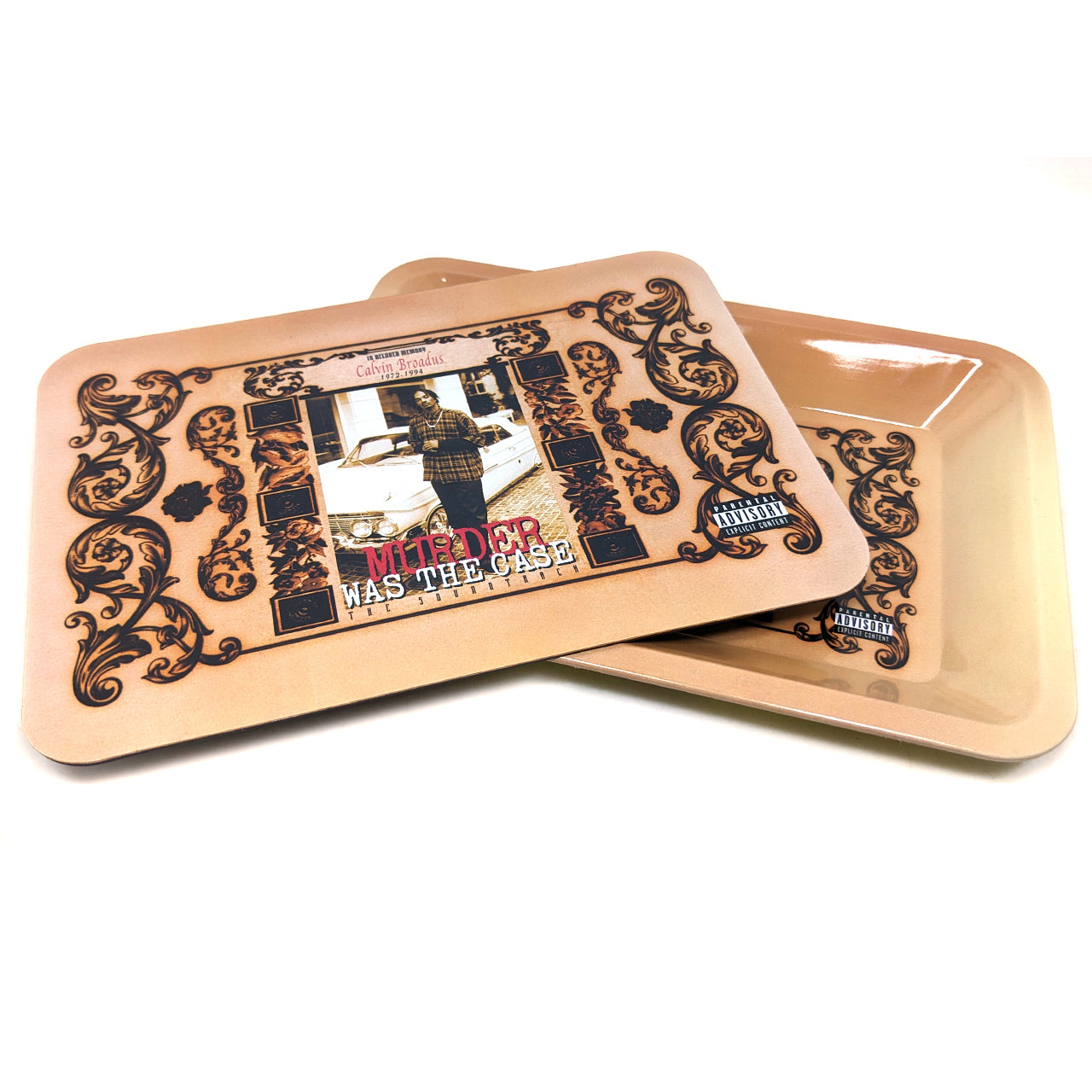 Death Row Records - Mini Rolling Tray with Magnetic Lid