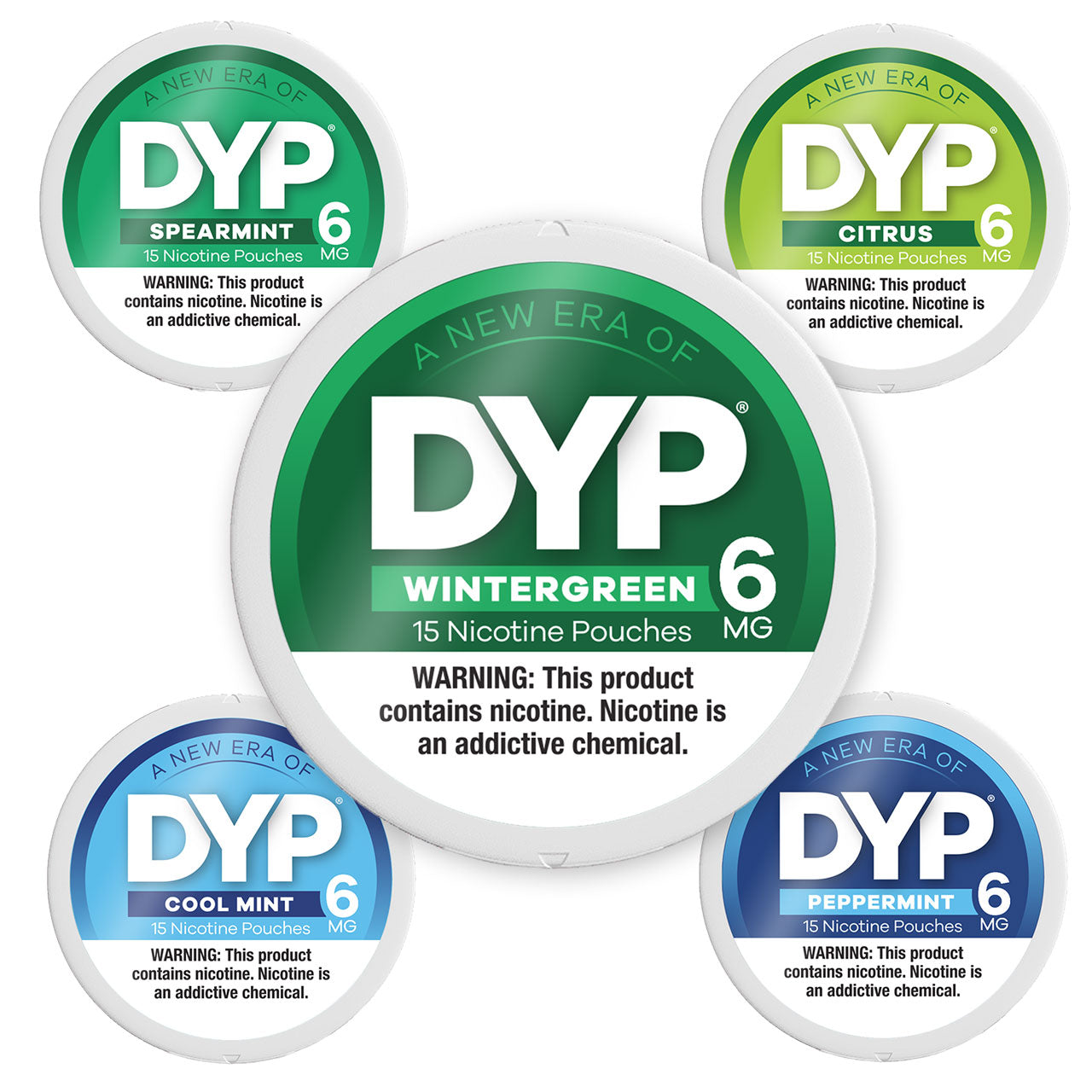 DYP - Nicotine Pouches - 15-Pouch Tin