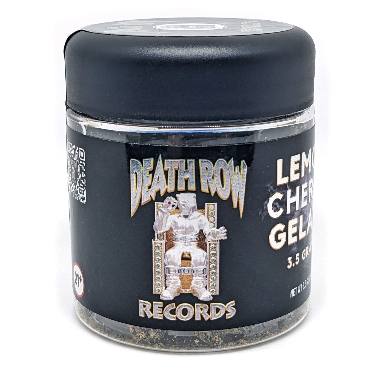 Death Row Records - THCA Flower - Lemon Cherry Gelato - 3.5g Jar - Indica-Dominant - SWED