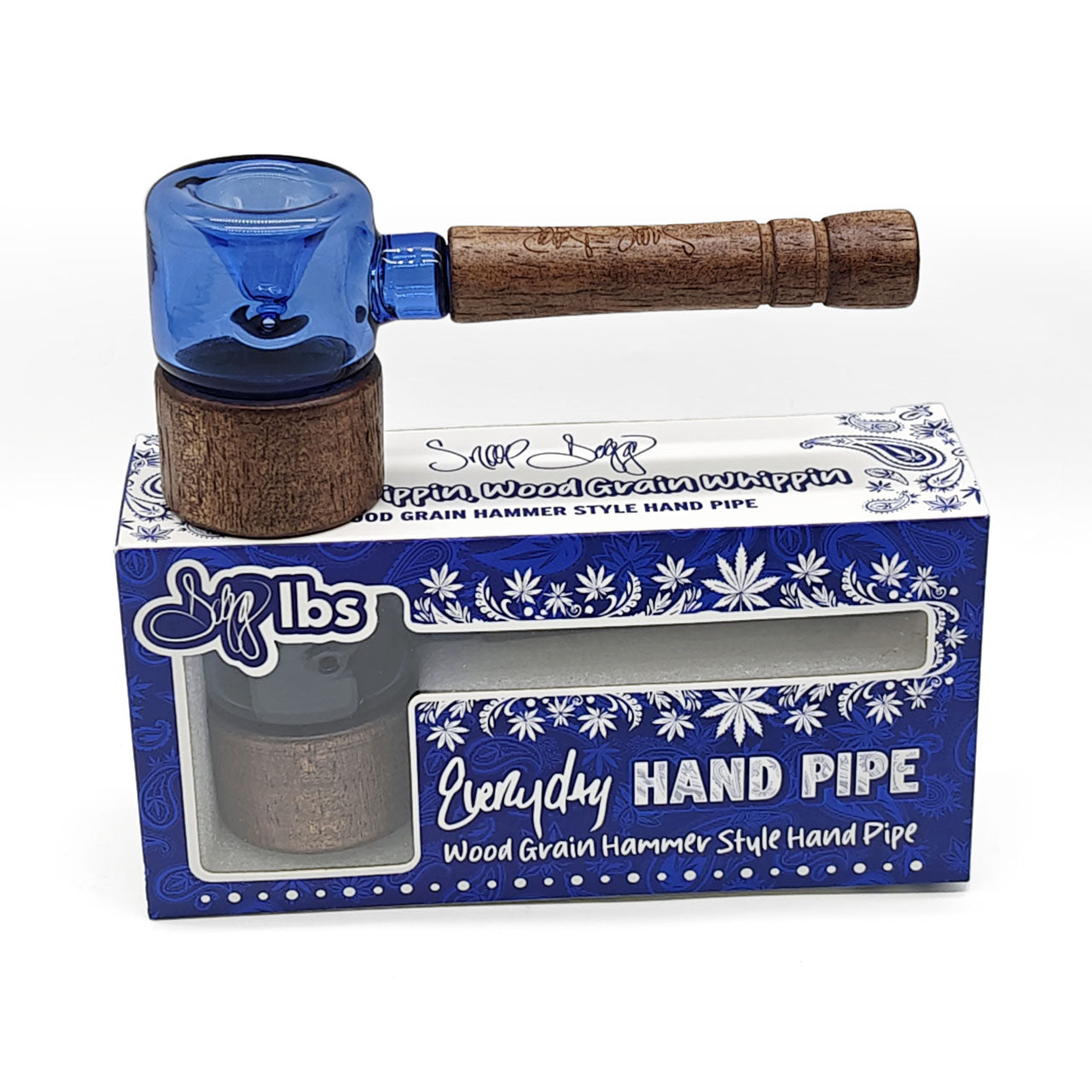 Dogg lbs - Wood Grain Hammer Hand Pipe