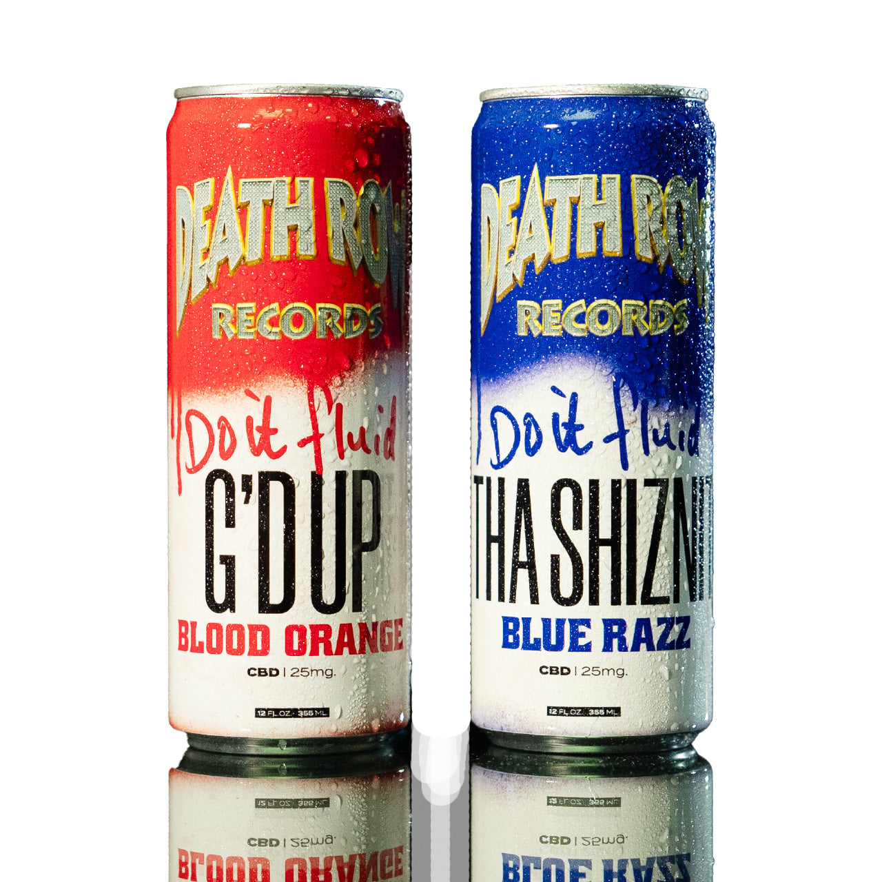 Death Row Records - Do it Fluid - 12oz Beverage - 25mg CBD