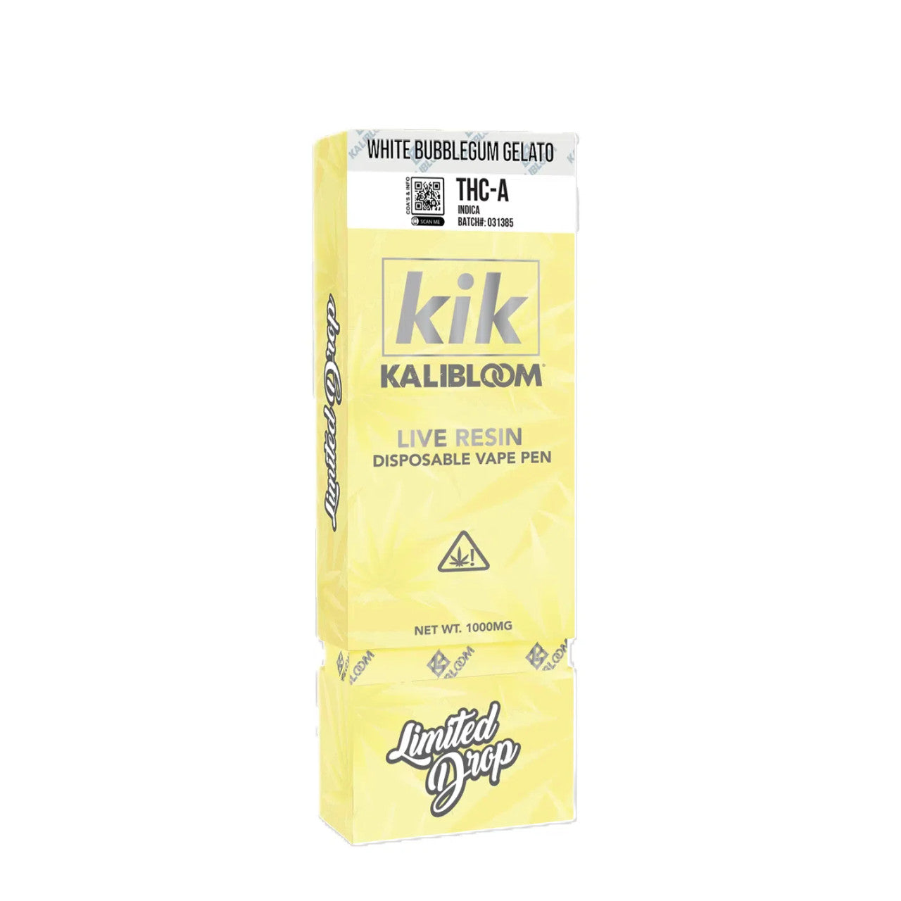 Kik - Live Resin Full Spectrum Disposable 1000mg