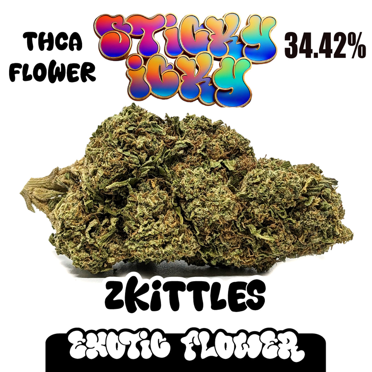 Sticky Icky - THCA Exotic Flower - Zkittles [Indica]