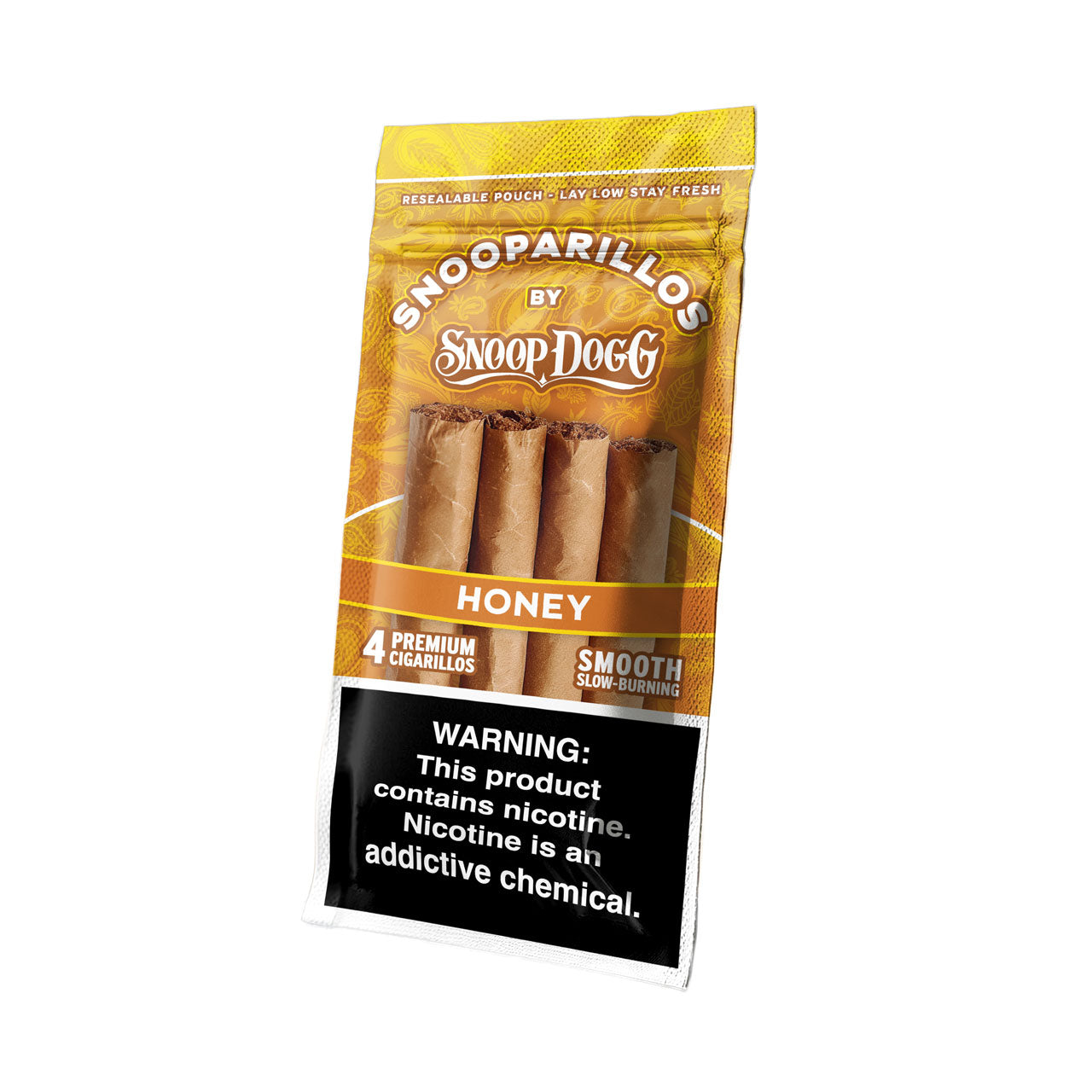 Snooparillos - Slow Burning Cigarillos 4pk -Single