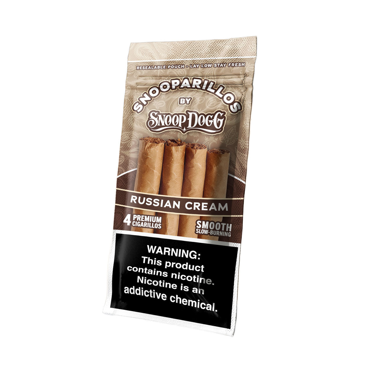 Snooparillos - Slow Burning Cigarillos 4pk -Single